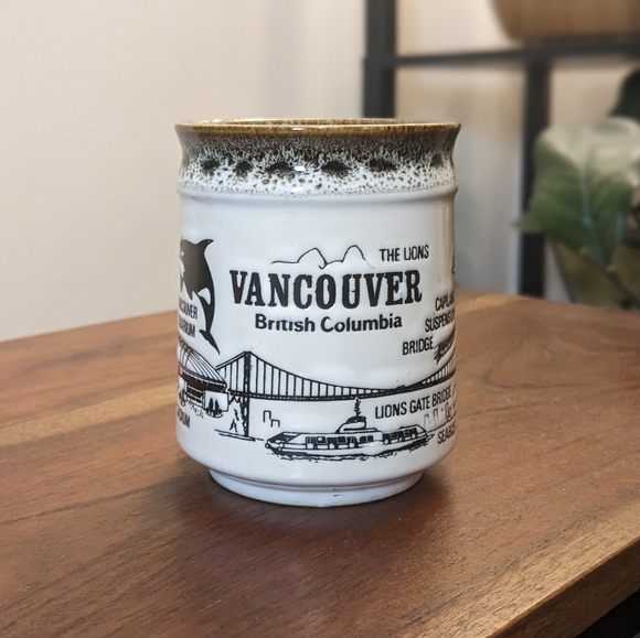 Vintage Vancouver British Columbia coffee mug - Picture 1 of 5